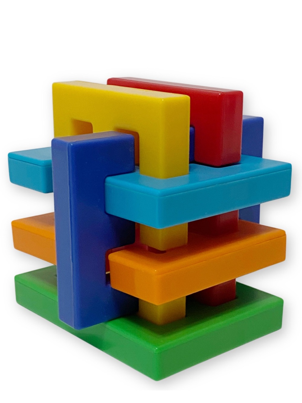 ThinkFun Vintage Y2K 2005 Gordians Knot 3D Interlocking Brainteaser Puzzle Toy